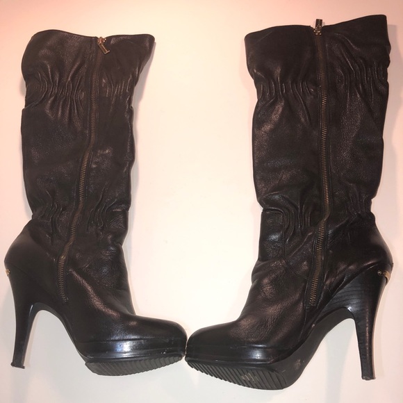 Michael Kors Leather Boots - Picture 1 of 4